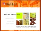 Site internet de Brouillet Production-Fabricant de mobiliers d'agencement sur mesure Création de Site internet Nantes rezé